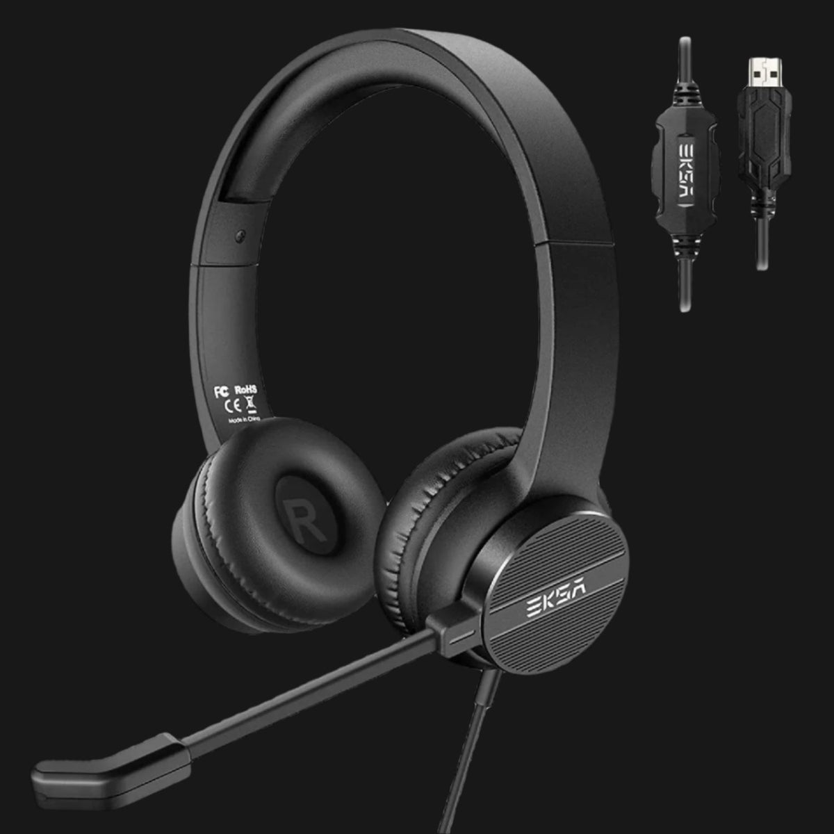 EKSAtelecom H12E Environmental Noise Cancelling Headset