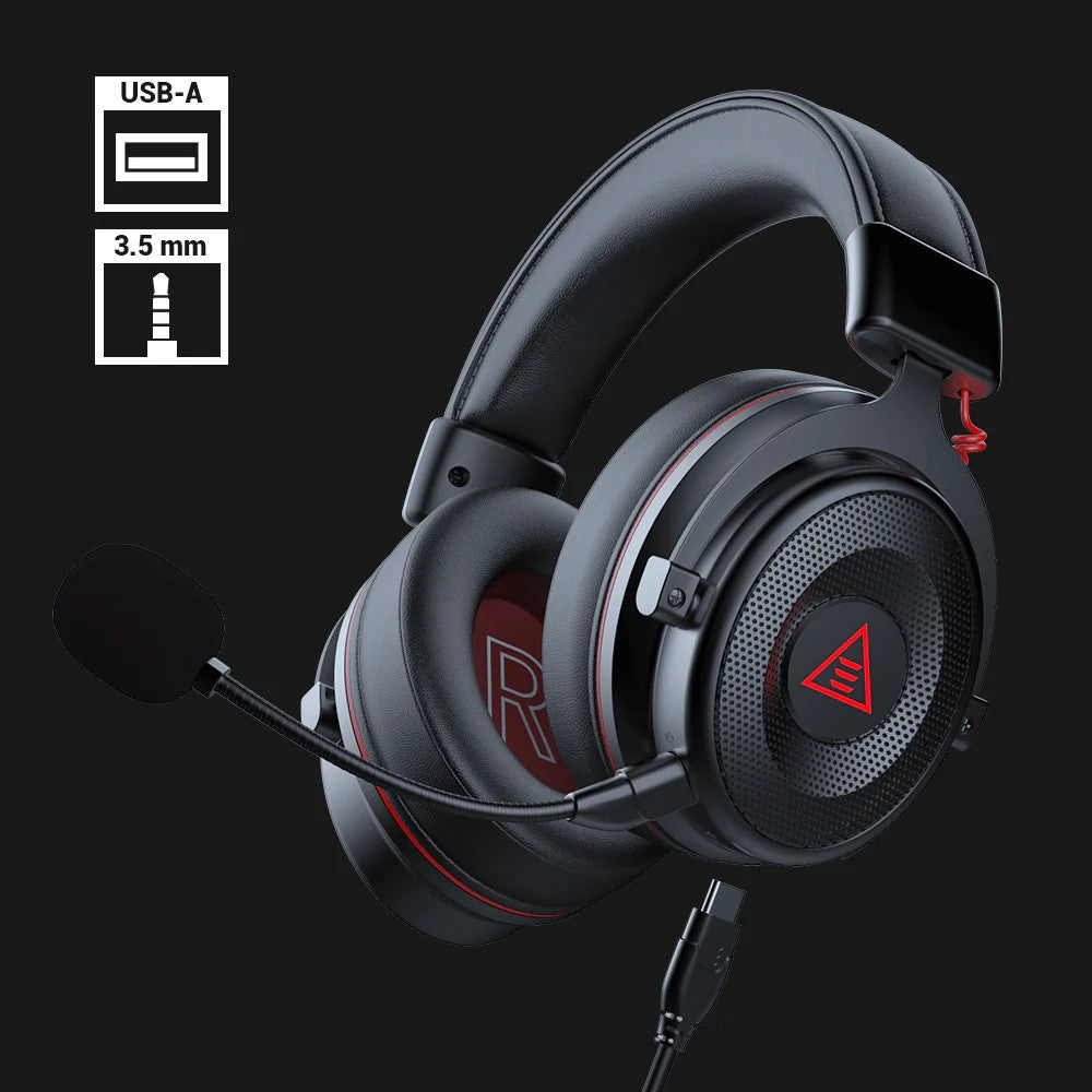 EKSA E900 Pro 7.1 Virtual Surround Sound Gaming Headset