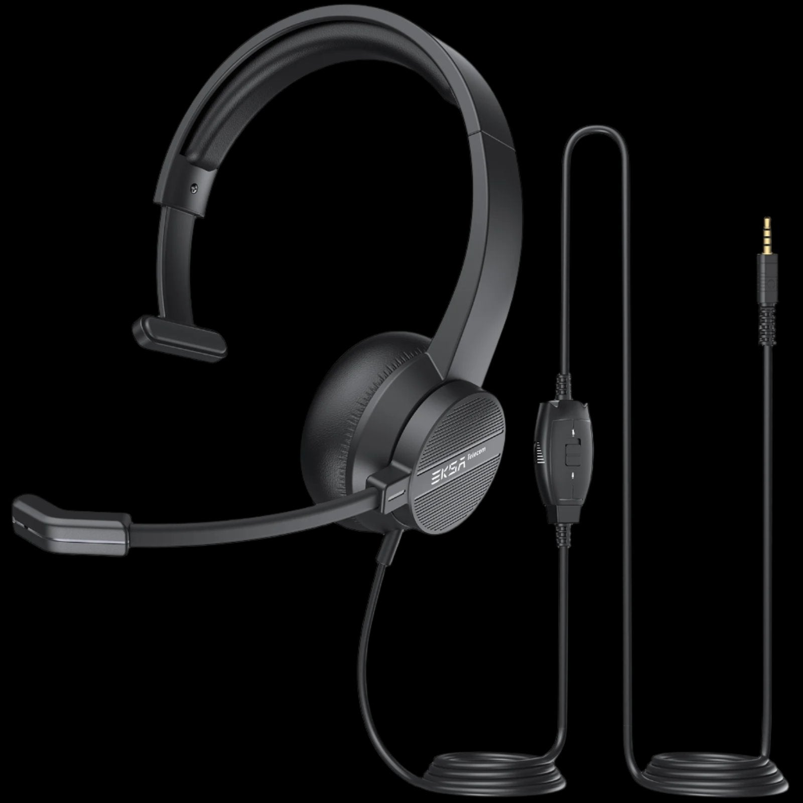 H15 Black EKSA Professional calling Headset